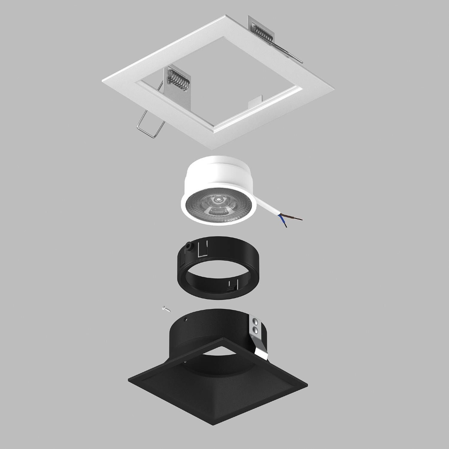 Комплект со светильником Lightstar Domino D51607BMOD