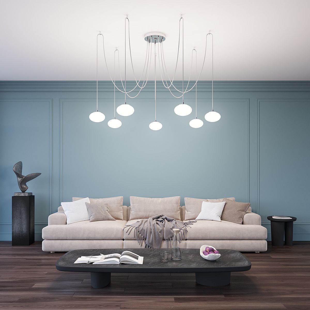 Подвесная люстра Citilux Atman smart CL226A071 Подвесная люстра Citilux Atman smart CL226A071