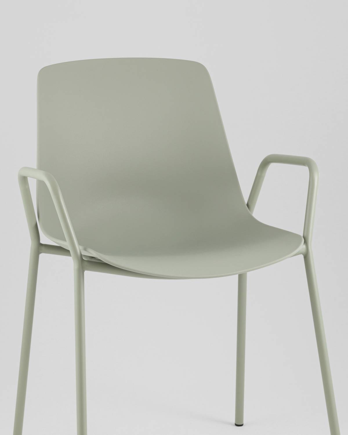 Стул пластиковый Stool Group Kaira SL-7201F greyish green 90455