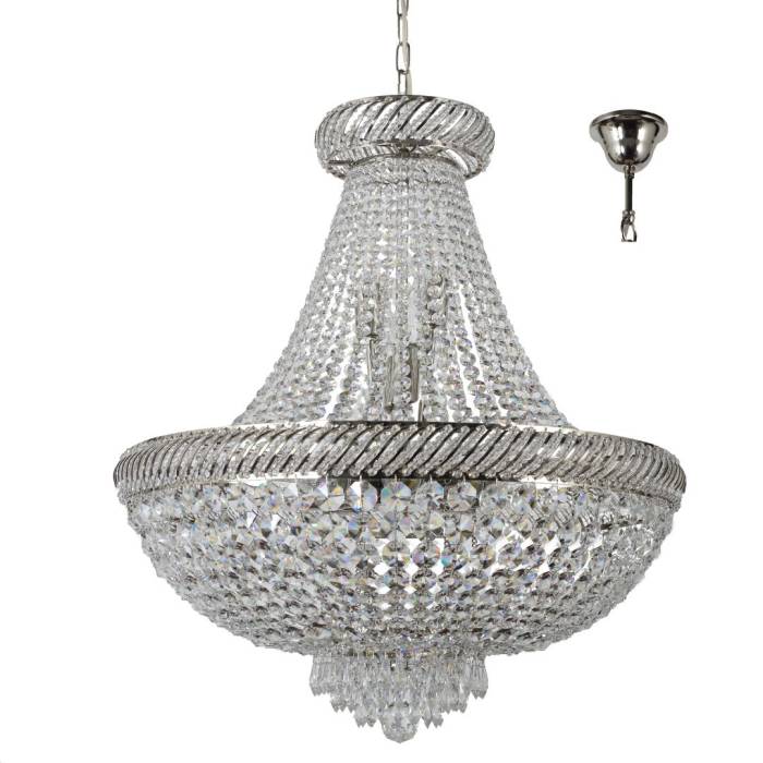 Подвесная люстра Dio D'Arte Bari Nickel Bari E 1.5.60.200 N