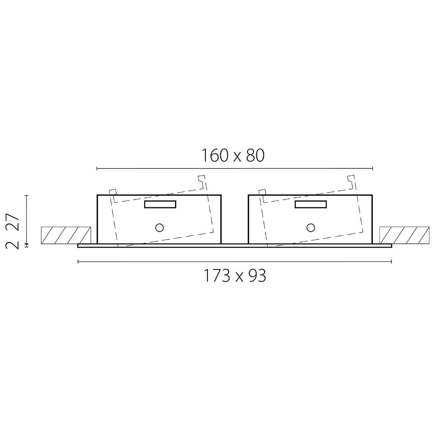 Встраиваемый светильник Lightstar Singo 012626