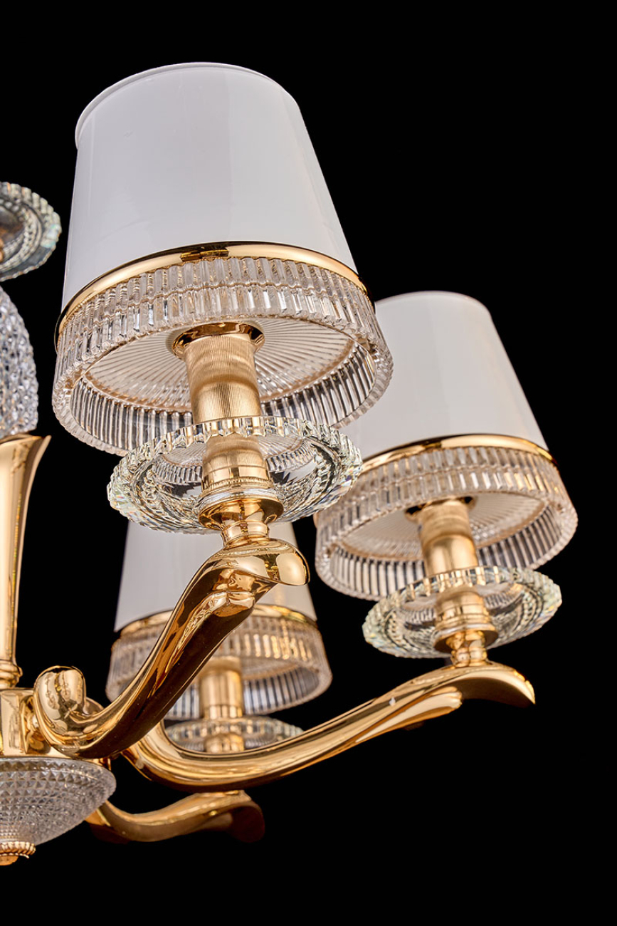 Подвесная люстра LEON Ester LE7914/8 GD