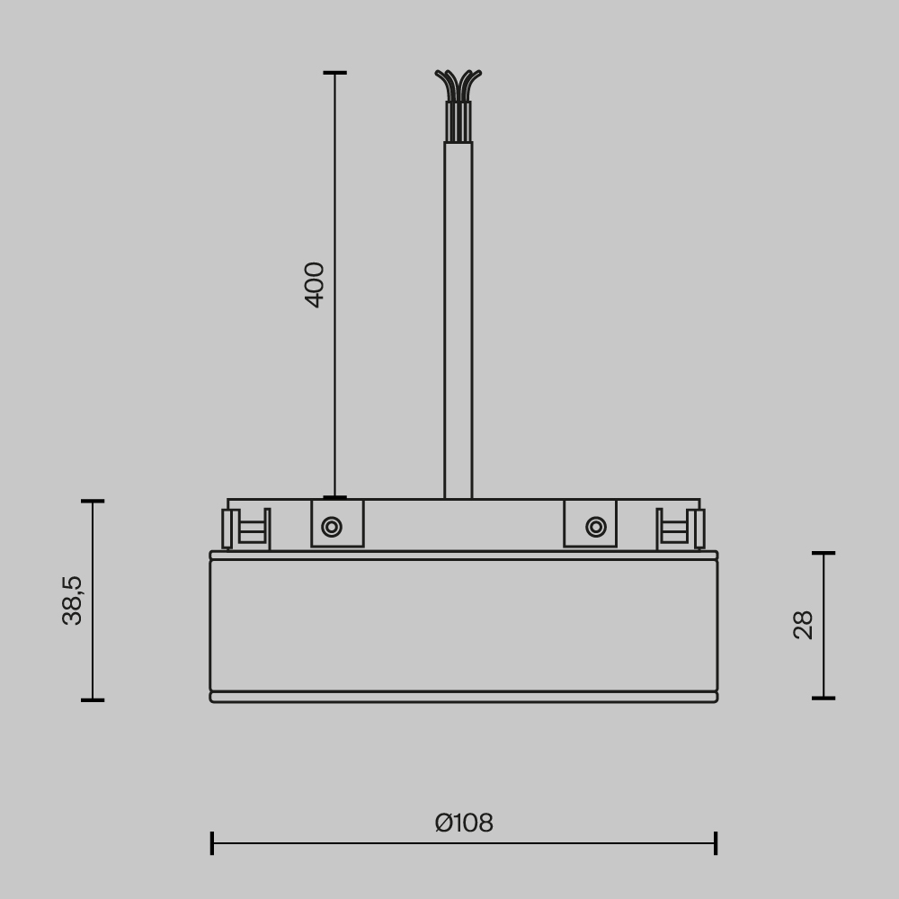 Блок питания Maytoni Power Supply Basity TRA172DR-100W-DS-B Блок питания Maytoni Power Supply Basity TRA172DR-100W-DS-B