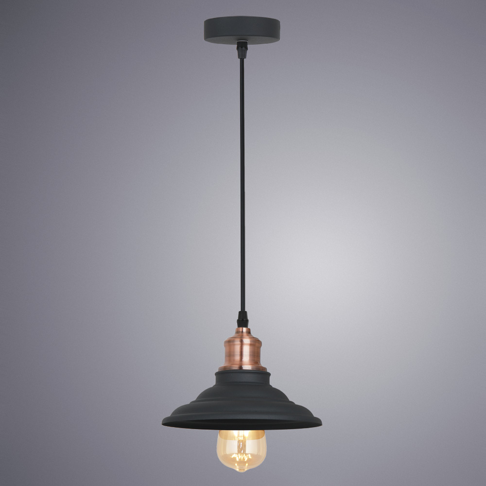 Светильник подвесной Arte Lamp Lido A5067SP-1BK