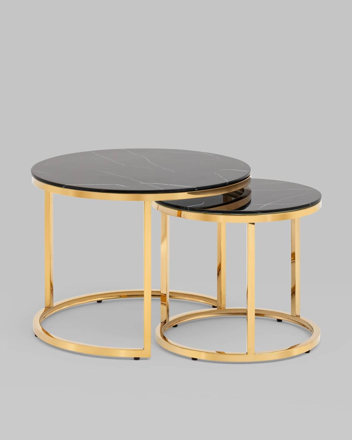 Журнальный стол Stool Group Селена EET-131-2S-TG black