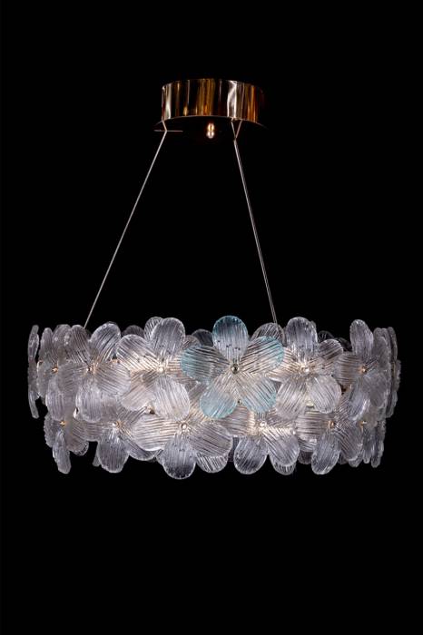 Подвесная люстра LEON Fleur LE6867/600 GD