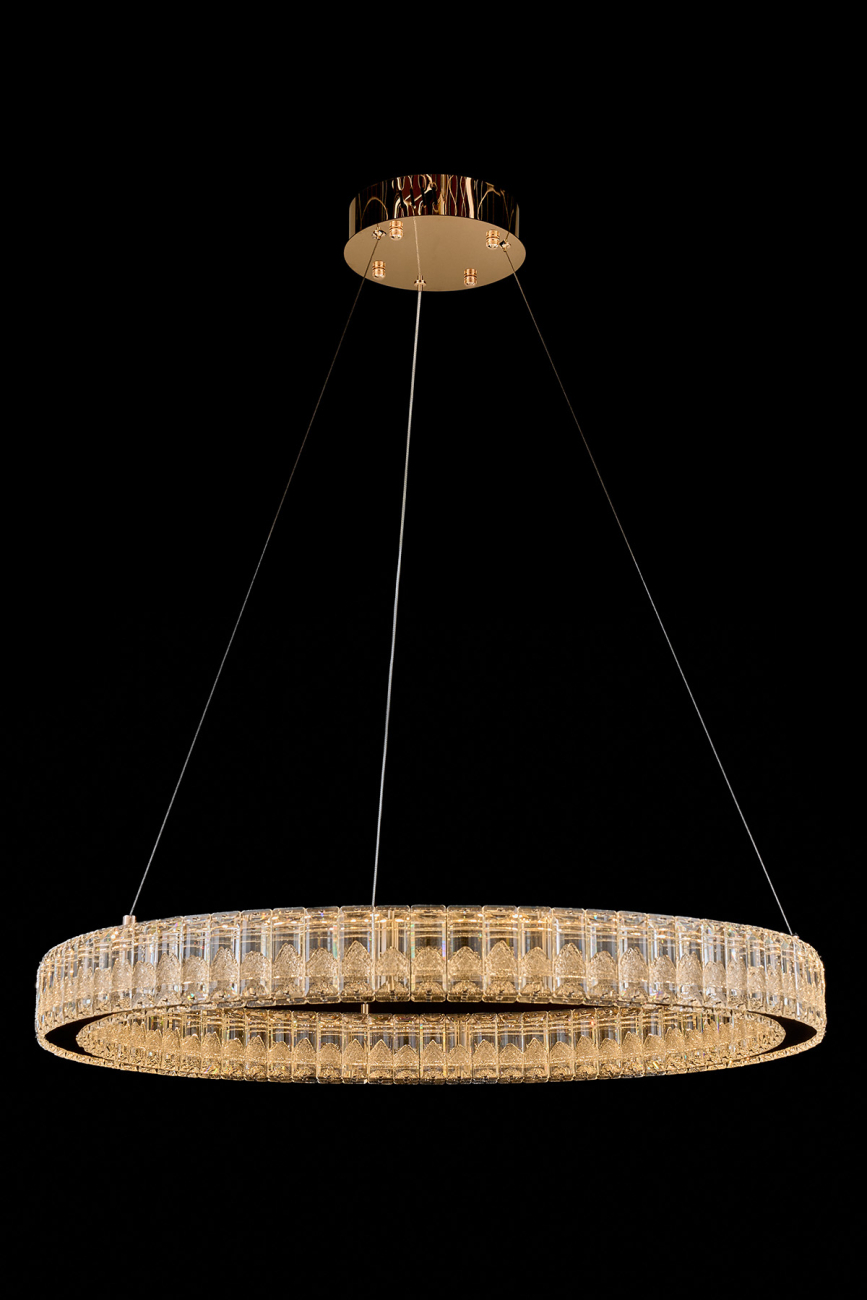 Подвесная люстра LEON Delaina LE3012/800 GD