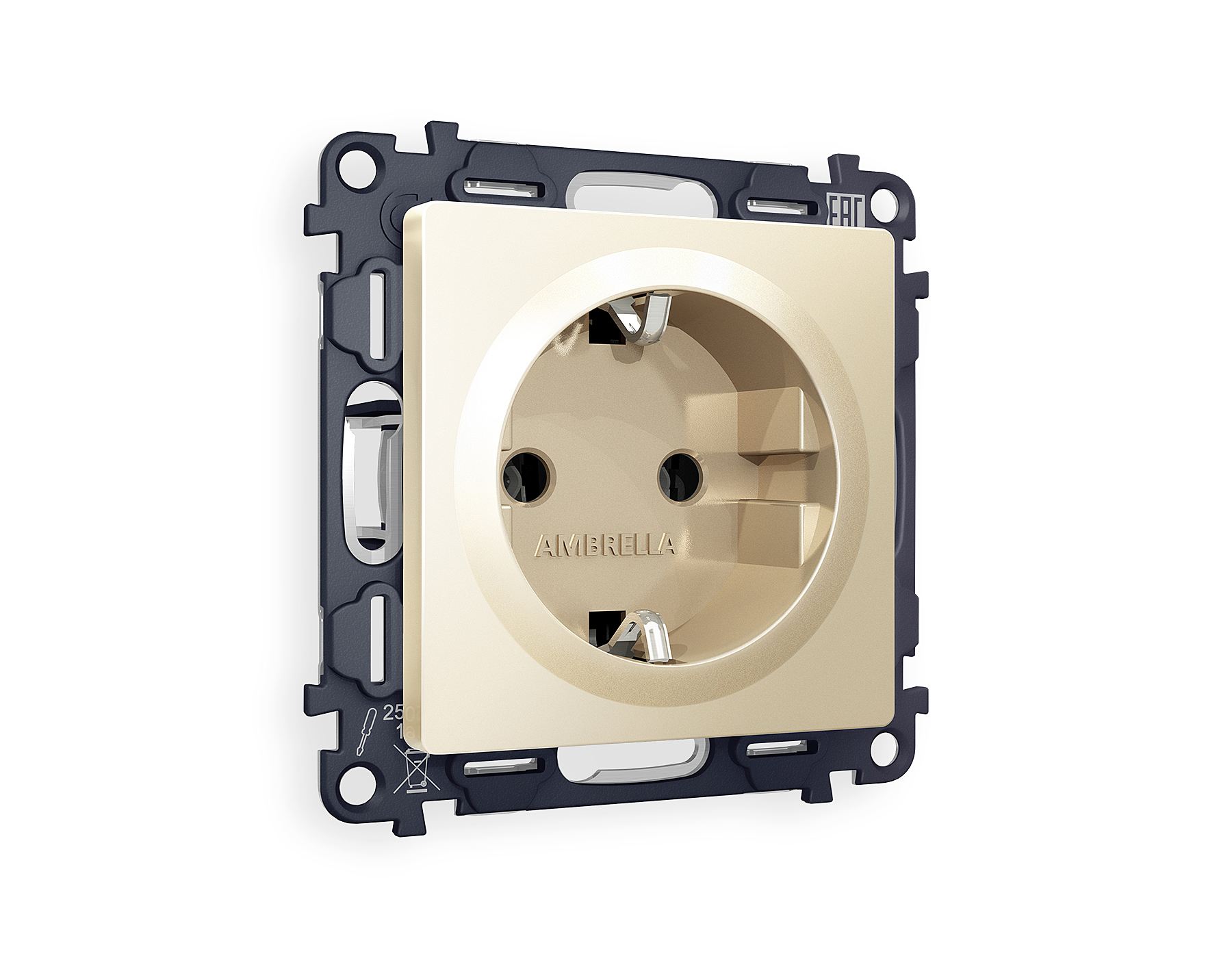 Розетка Ambrella Volt ALFA MA606010 Розетка Ambrella Volt ALFA MA606010