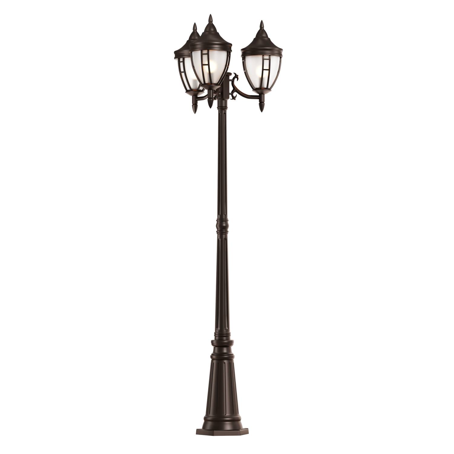 Столб фонарный уличный Maytoni Rivoli O026FL-03B