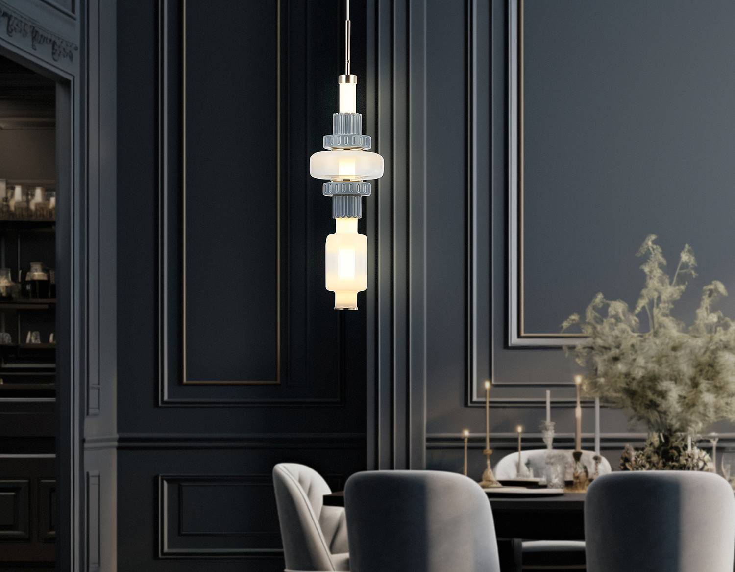 Светильник подвесной Ambrella Ceramo Modern LH53121