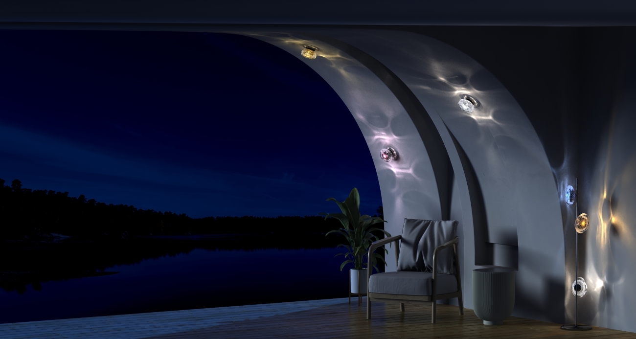 Настенный светильник LEON Magic LE3020/1W BL