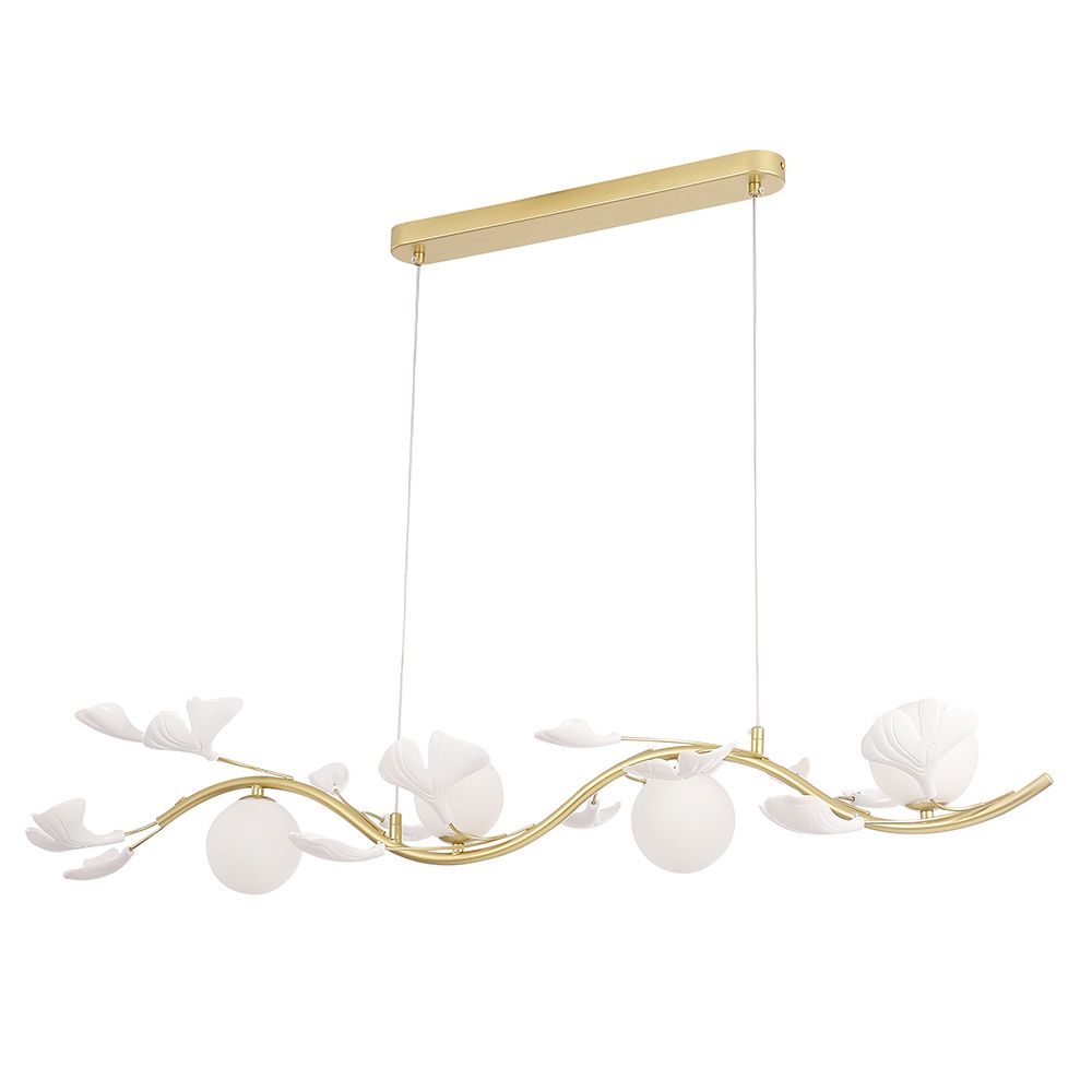 Подвесная люстра Crystal Lux Colibri COLIBRI SP4 GOLD