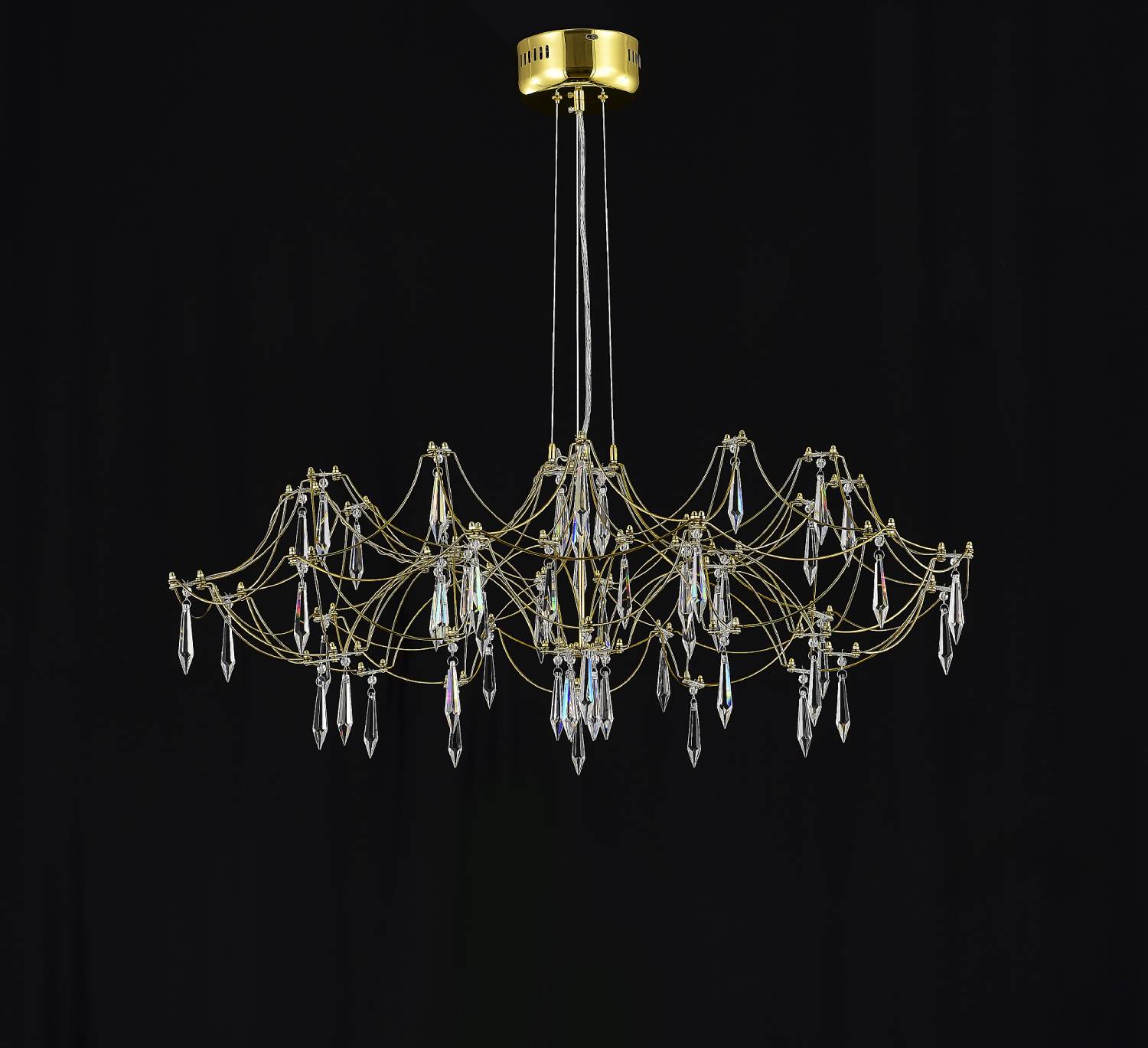 Подвесная люстра MyFar Ersilia MR2663-60P-76AP