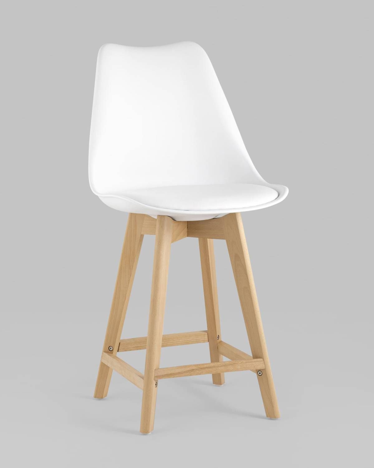 Полубарный стул Stool Group Frankfurt Y815A-65CM white