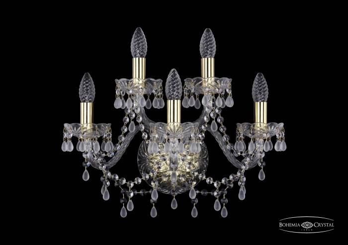 Настенное бра Bohemia 1410 1410B/3+2/160/G/V0300