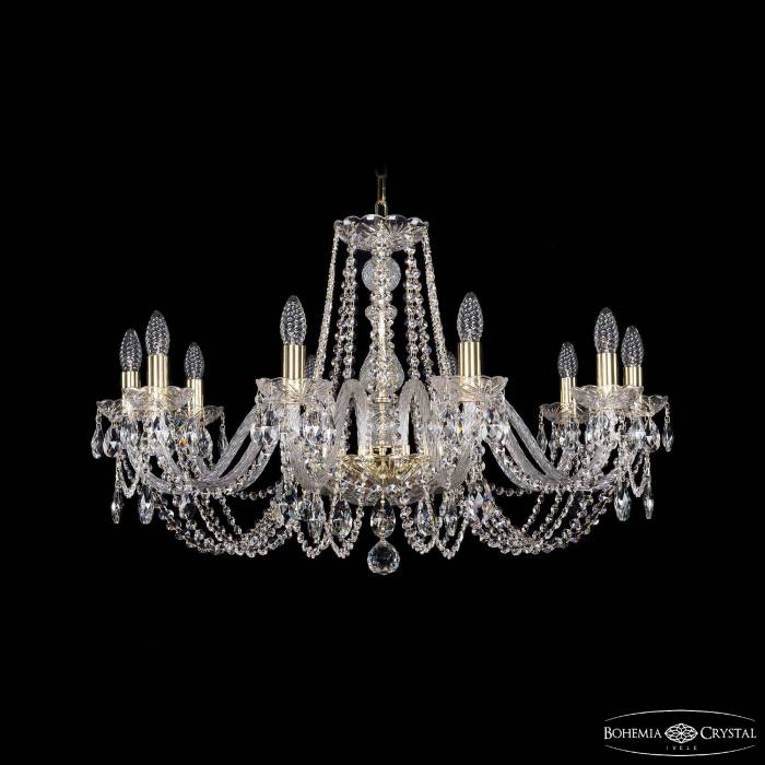 Подвесная хрустальная люстра 1402 Bohemia 1402/10/300 G
