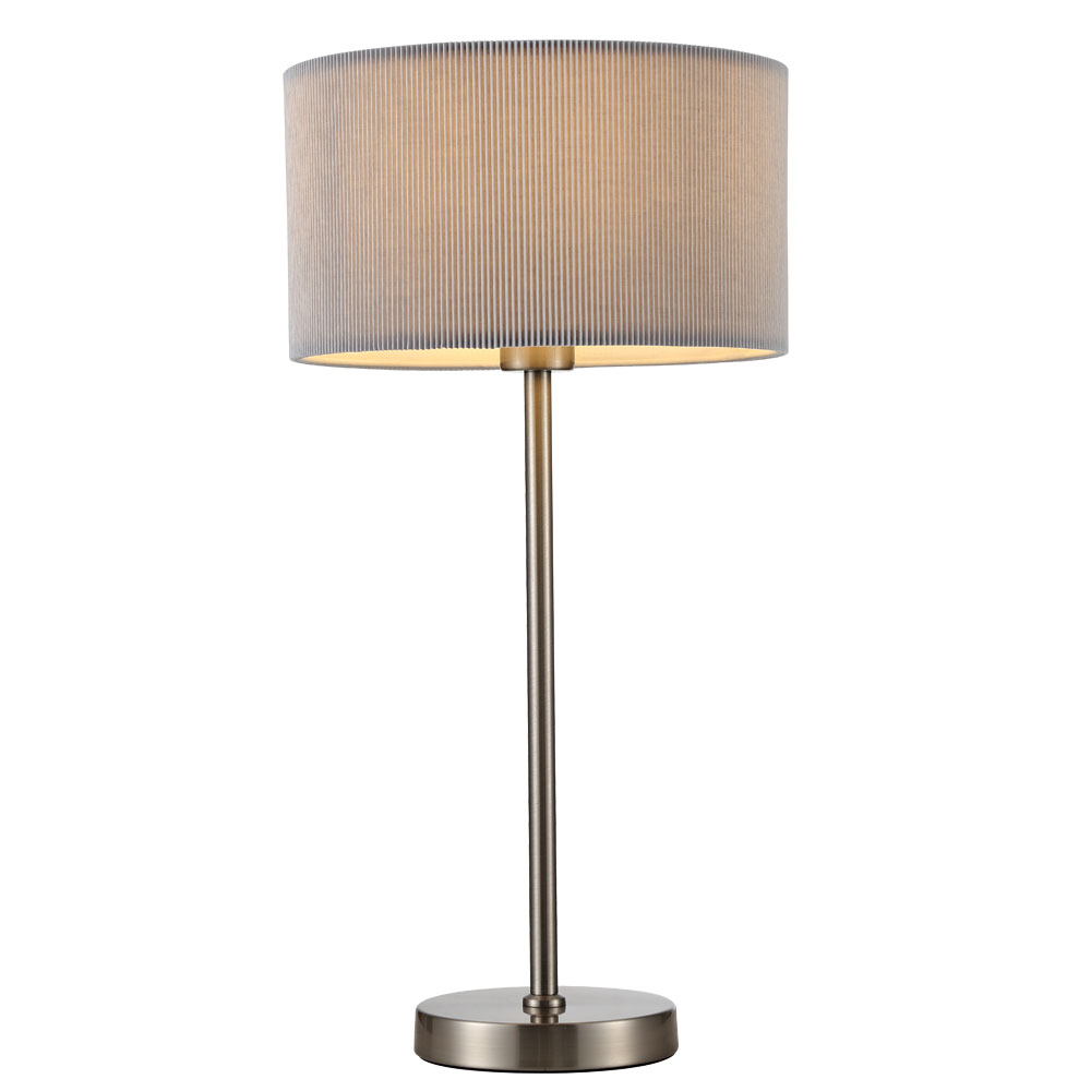 Настольная лампа Arte Lamp Mallorca A1021LT-1SS Настольная лампа Arte Lamp Mallorca A1021LT-1SS