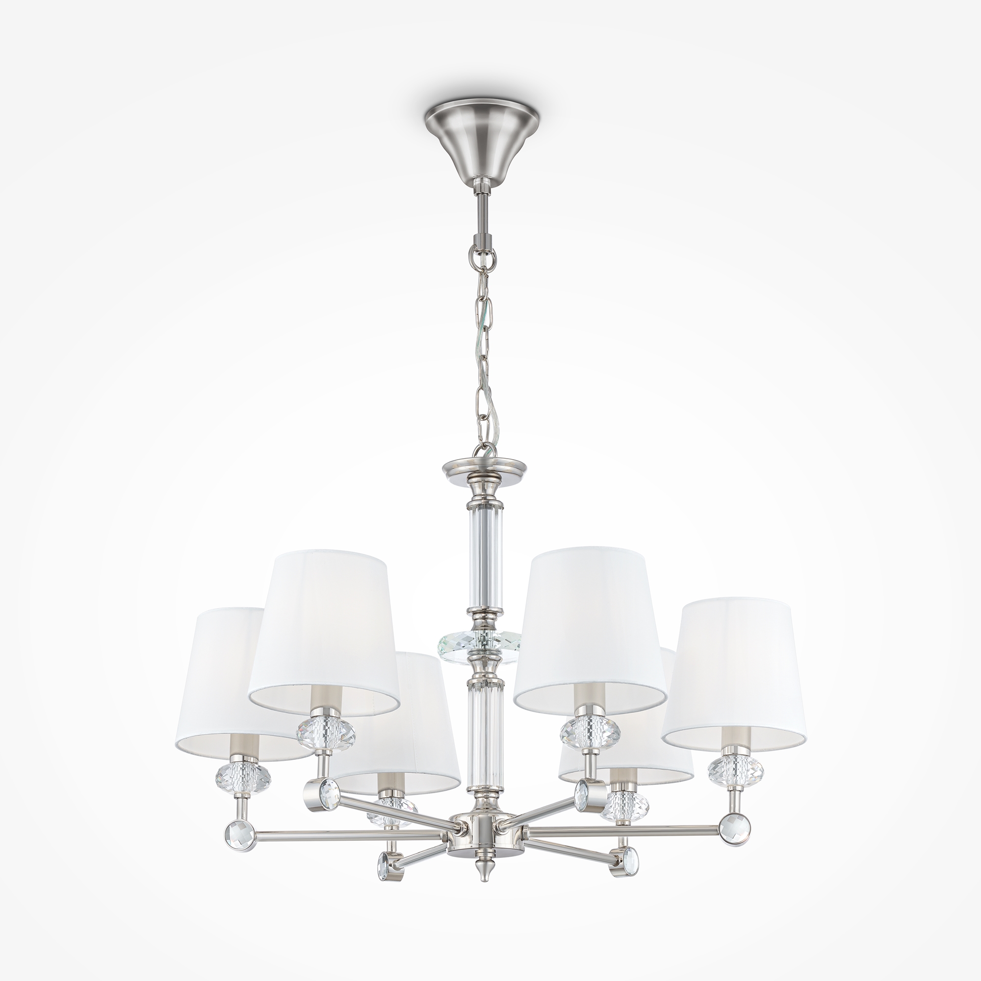 Подвесная люстра Maytoni Riverside MOD018PL-06CH Подвесная люстра Maytoni Riverside MOD018PL-06CH