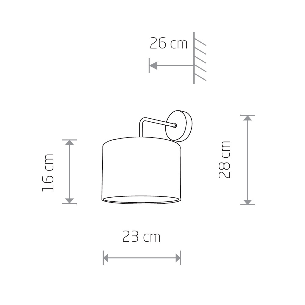 Настенное бра Nowodvorski Alice 9083