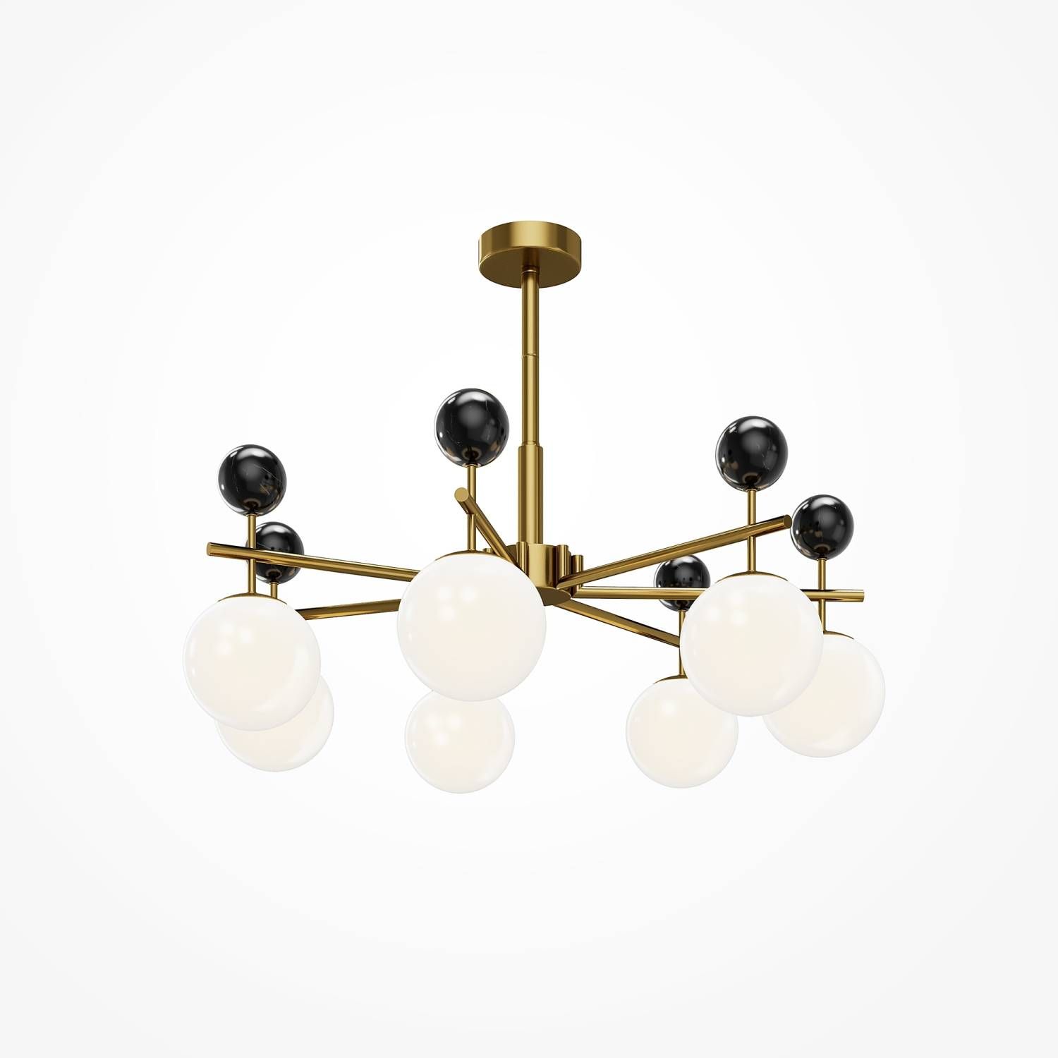 Люстра на штанге Maytoni Museo MOD436PL-07BS