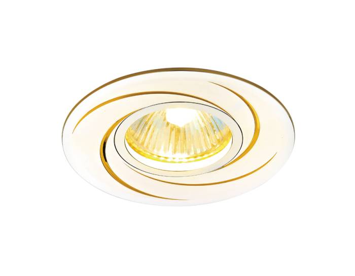 Встраиваемый светильник с узорами Classic A506 AL/G Ambrella