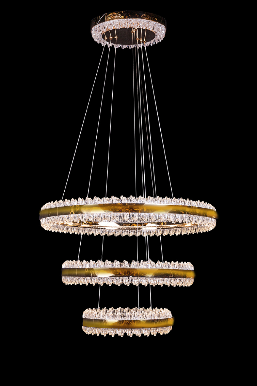 Подвесная люстра LEON Michel LE7720/800-3K Gold