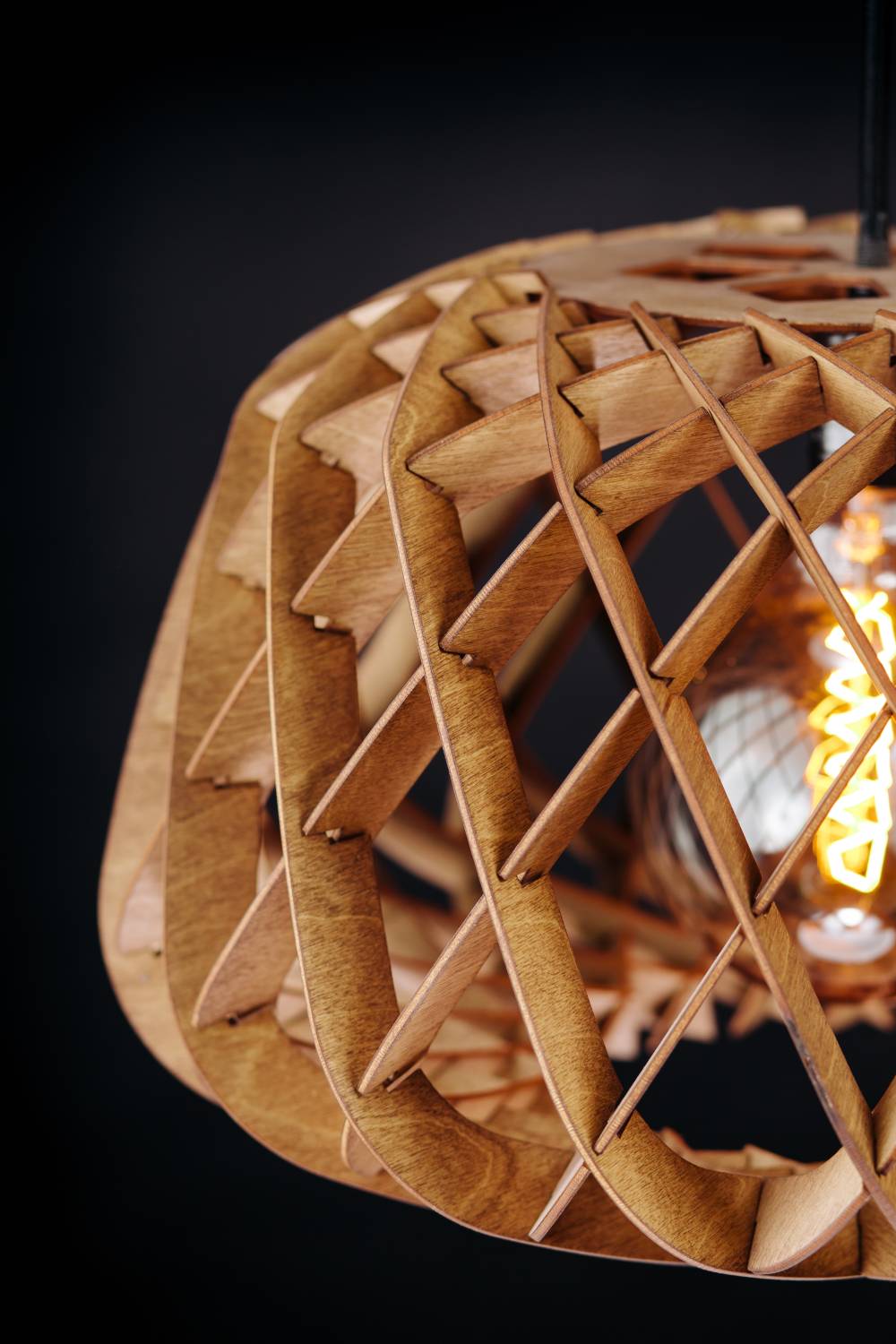 Светильник подвесной Woodshire Нэст 2440b