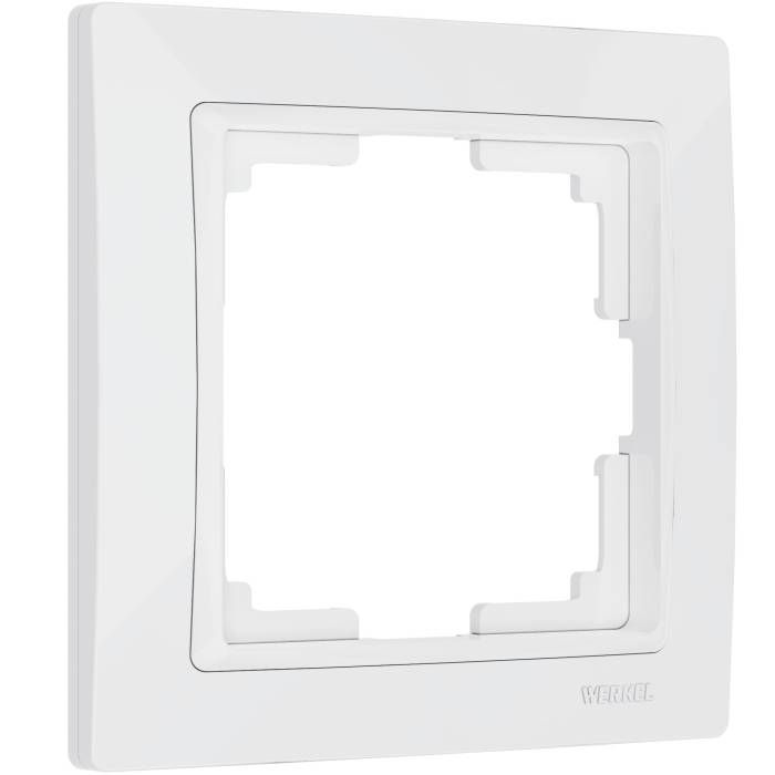 Рамка Werkel W0012001/ Рамка на 1 пост Snabb basic (белый) Рамка Werkel W0012001/ Рамка на 1 пост Snabb basic (белый)