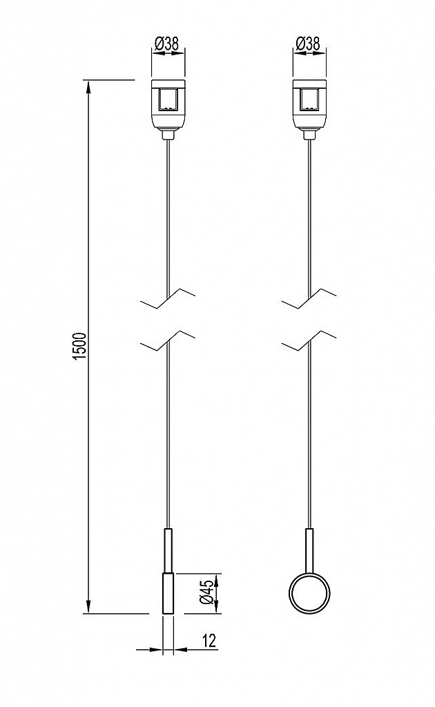 Держатель трека Arlight Apriori 049321