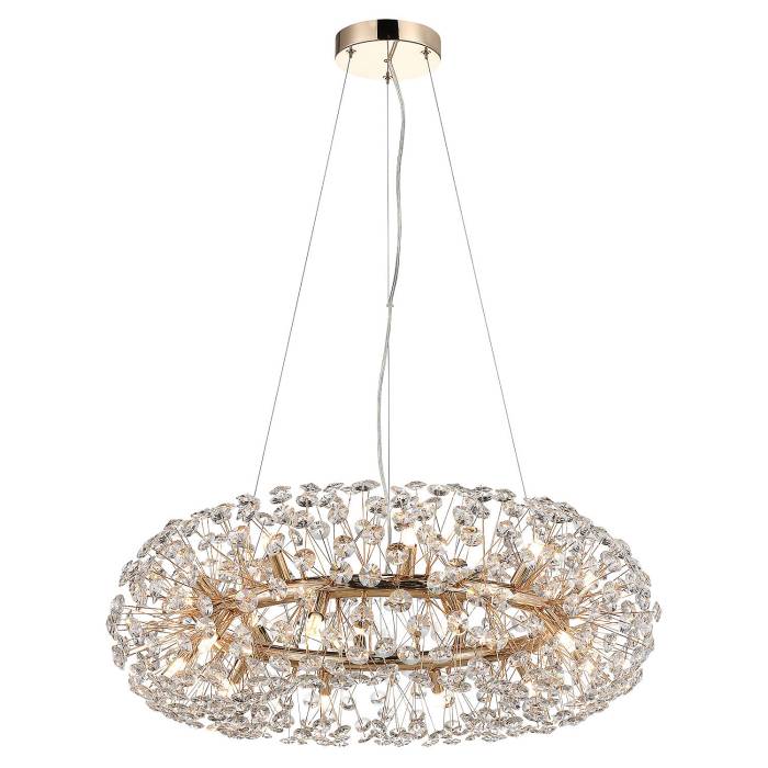 Подвесная хрустальная люстра Alaska Lussole GRLSP-8338