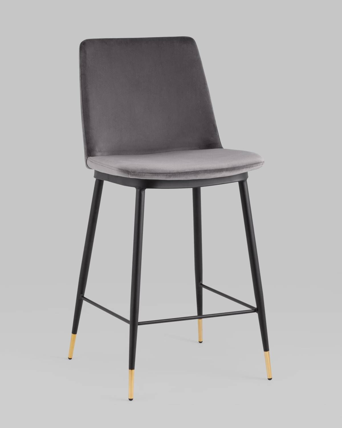 Полубарный стул Stool Group Мелисса FDC9055C DARK GREY FUT-81