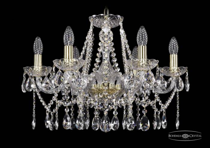 Подвесная хрустальная люстра 1413 Bohemia 1413/6/200 G