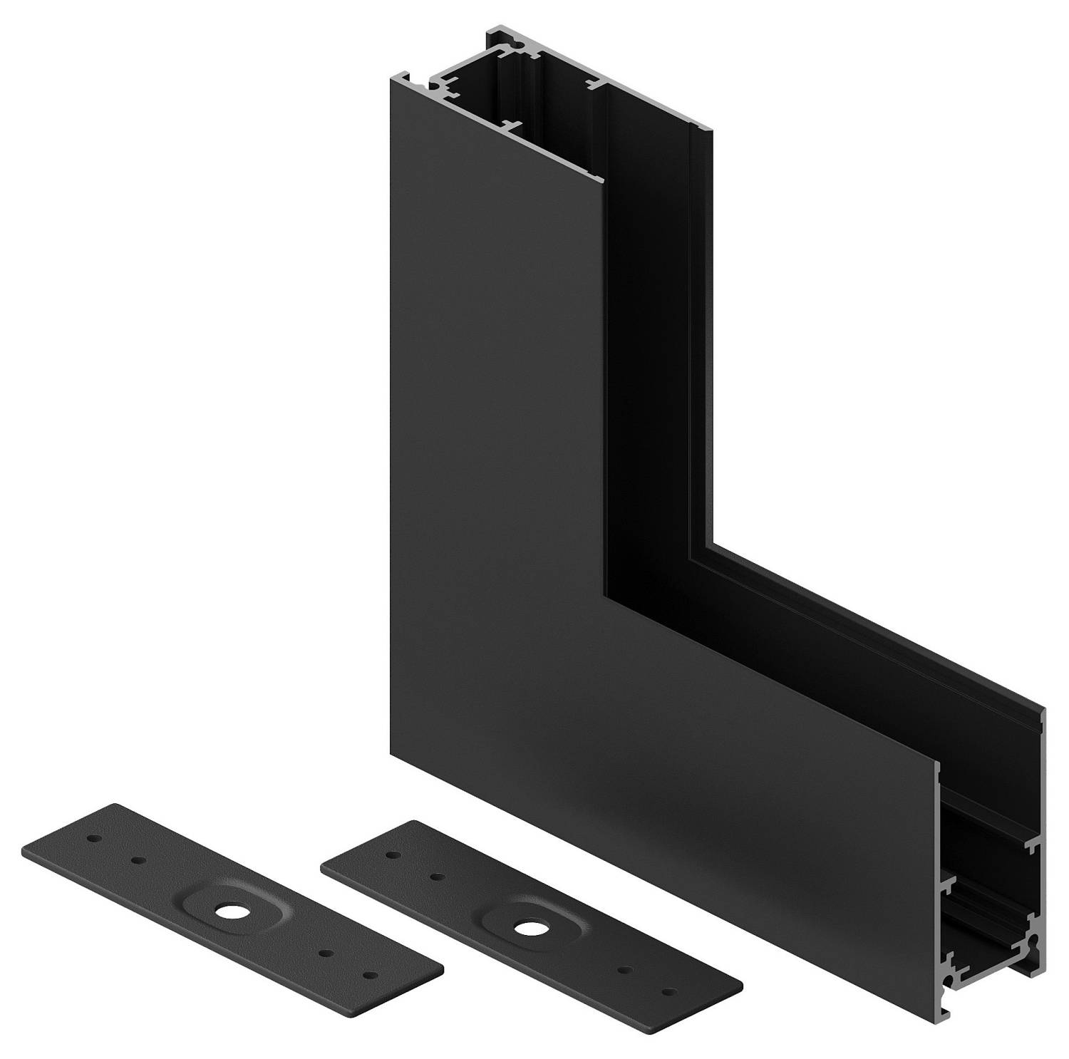 Коннектор внутренний угловой для накладного шинопровода Hesby Lighting ElDeko HSBL_0054_1