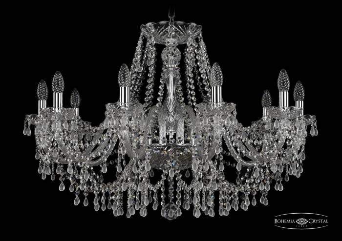 Подвесная хрустальная люстра 1410 Bohemia 1410/10/300 Ni V0300