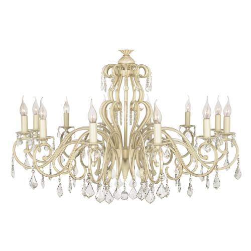 Подвесная хрустальная люстра Gioia Arti Lampadari Gioia E 1.1.12.602 CG