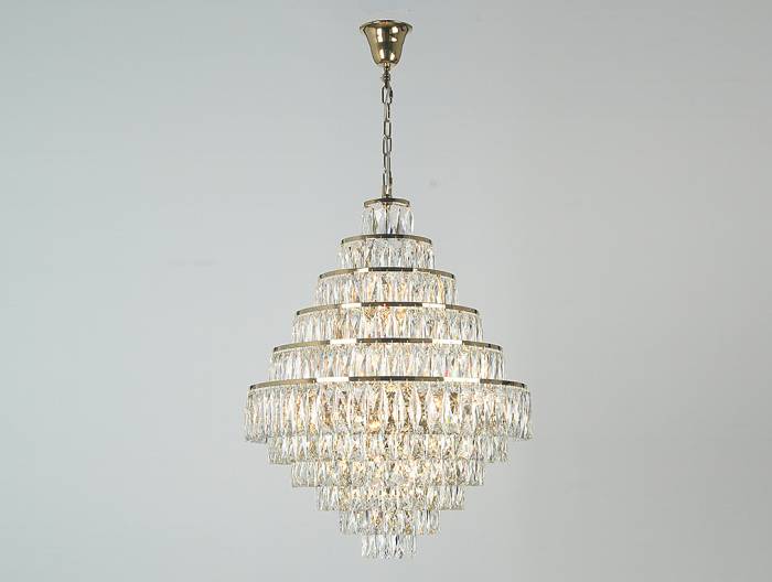 Подвесная люстра Newport 10120 10125+15/C gold