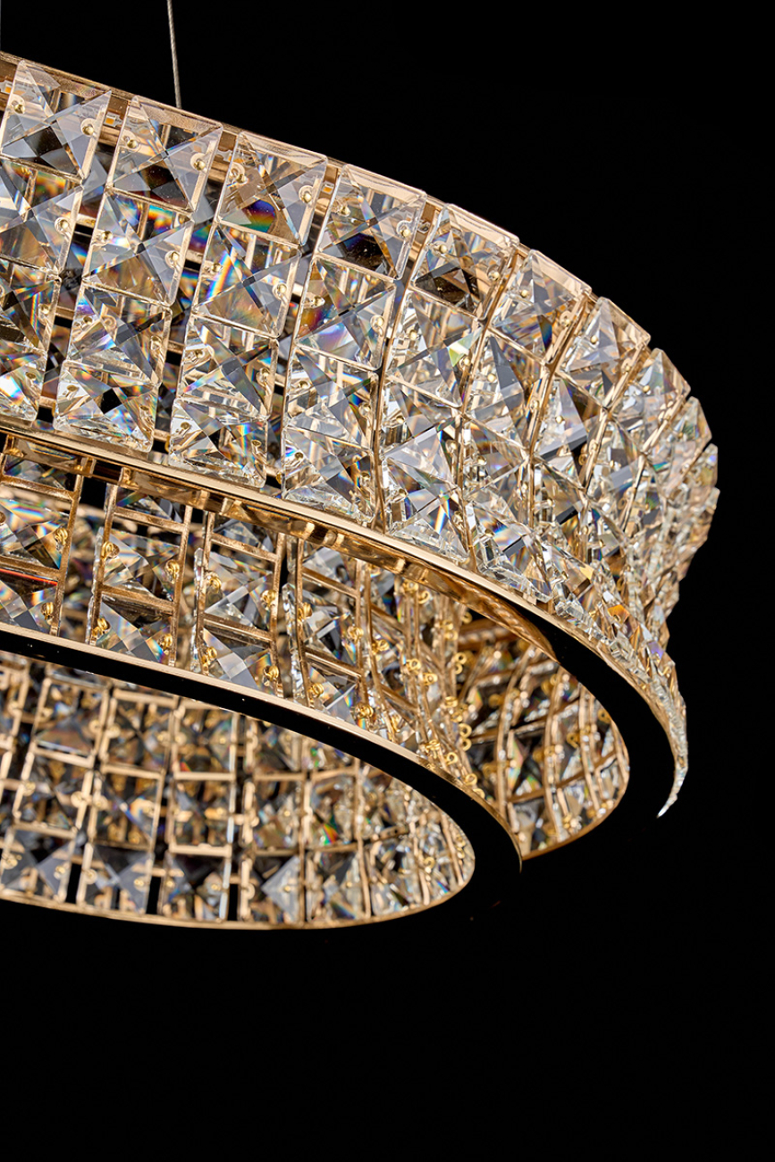 Подвесная люстра LEON Aurelie LE3008/1080L GD