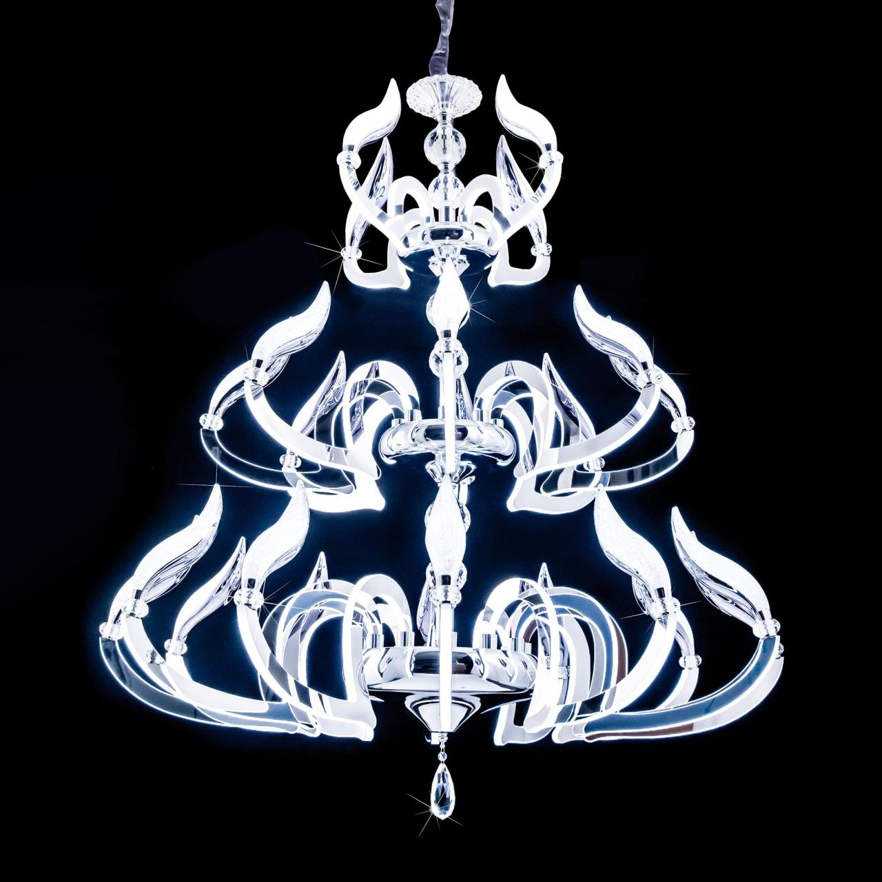 Подвесная люстра с пультом Diva Citilux EL339P24