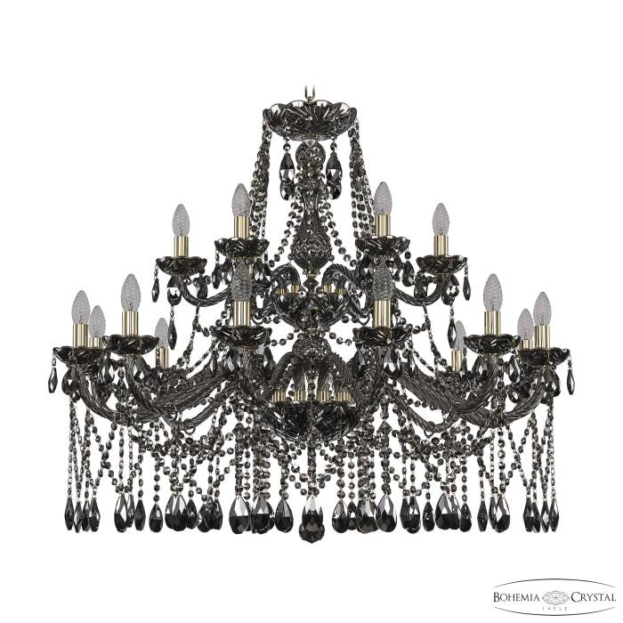 Подвесная хрустальная люстра 1413 Bohemia 1413/12+6/360/2d G M781