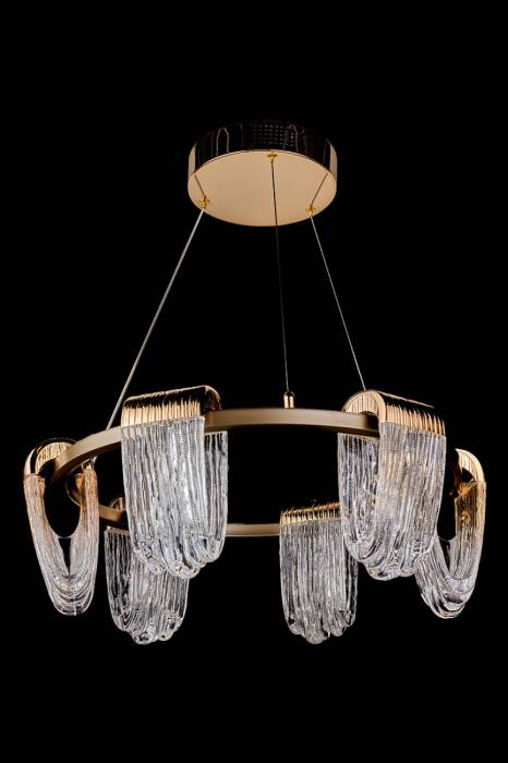 Подвесная люстра LEON Cascade LE7717/6 Gold