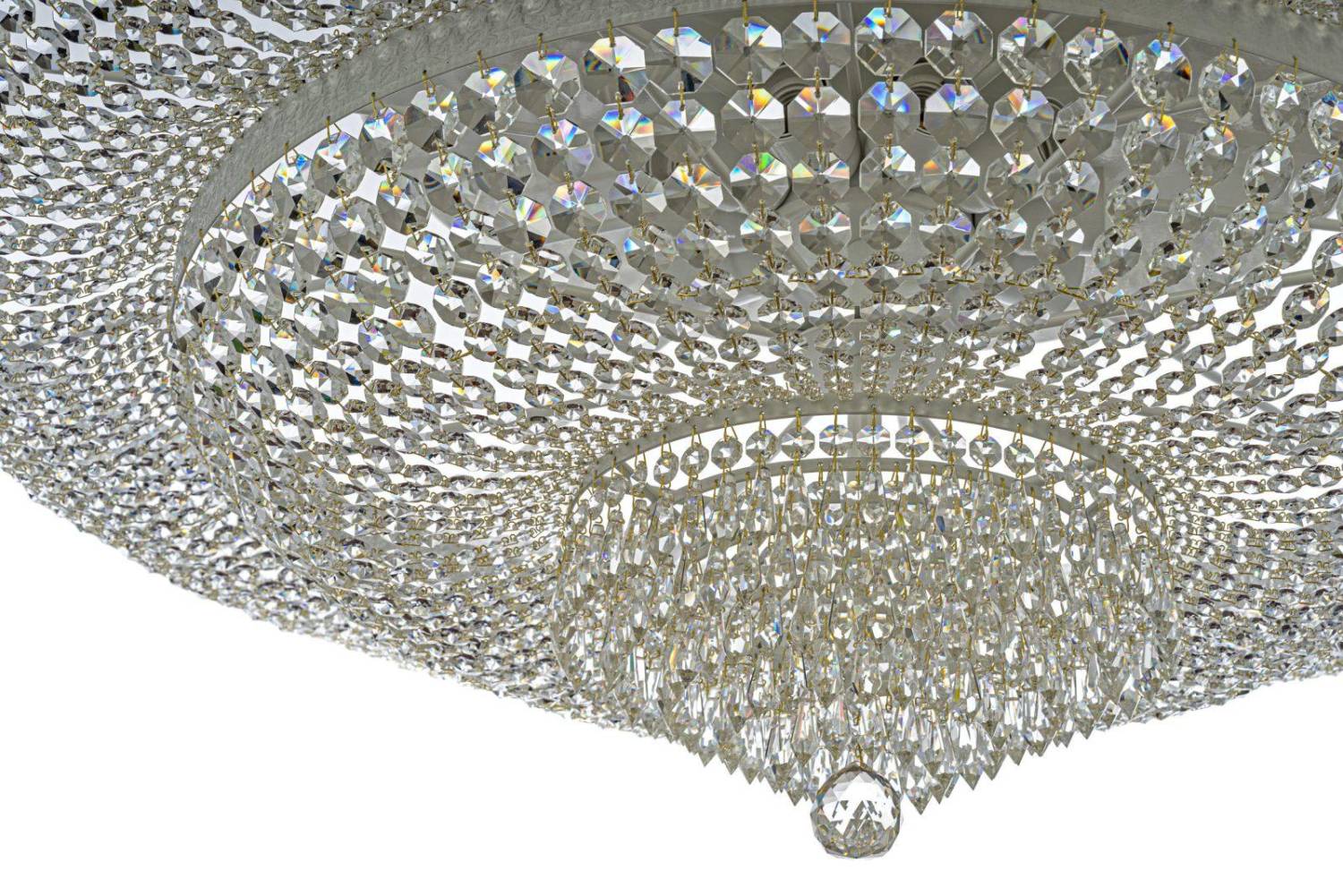 Потолочная хрустальная люстра Arti Lampadari Santa Santa E 1.8.100.100 W