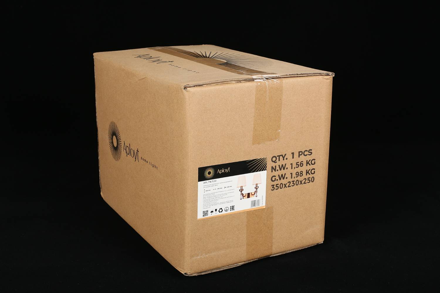 Настенное бра Aployt Patricia APL.716.11.02