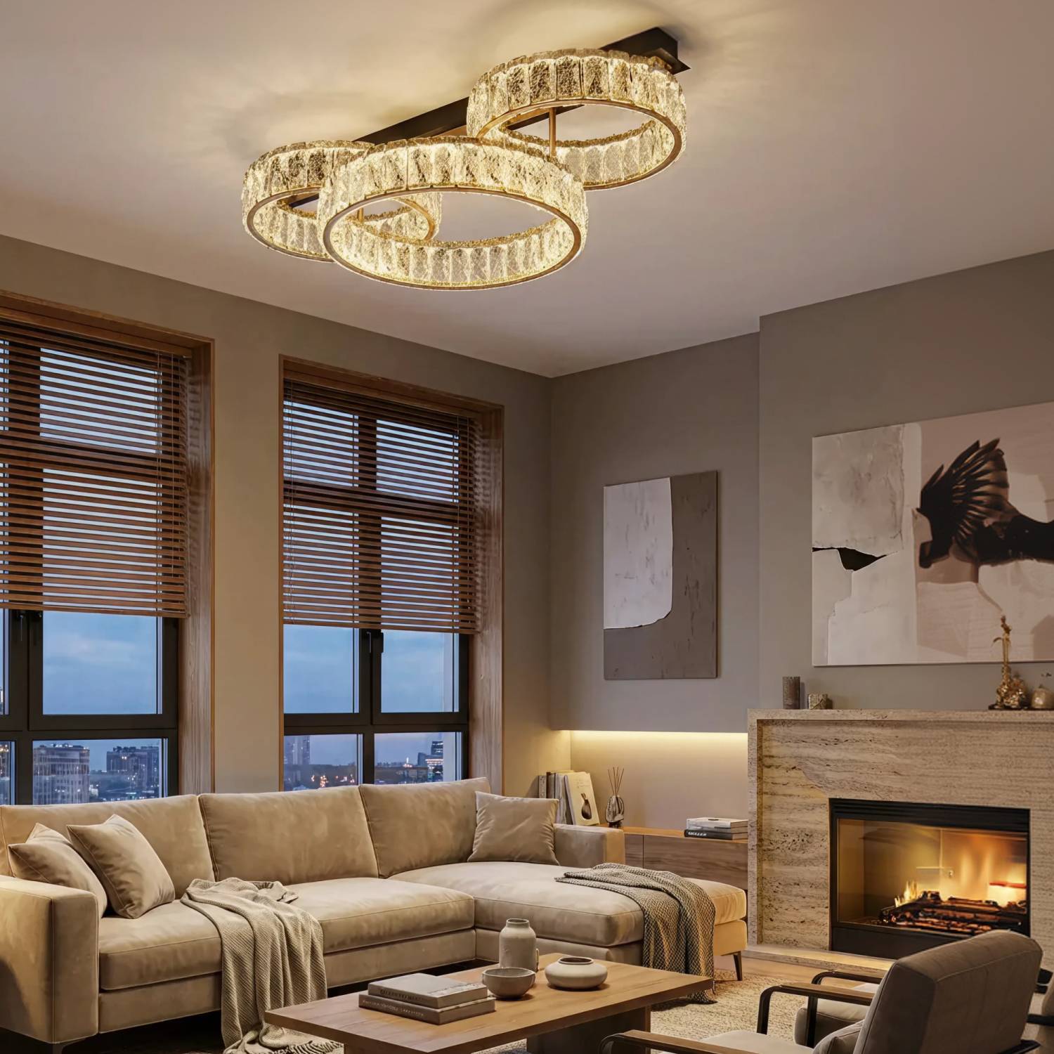 Потолочная люстра Citilux Palant CL325162