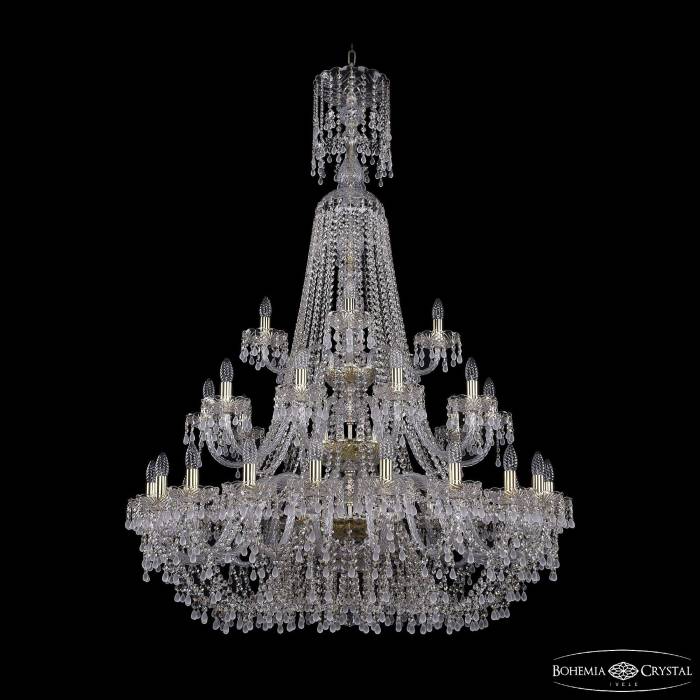 Подвесная хрустальная люстра 1410 Bohemia 1410/20+10+5/400/XL-158/3d G V0300