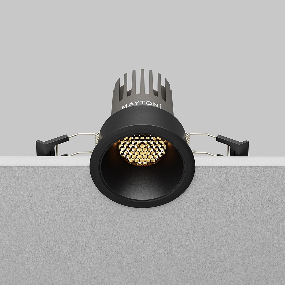 Встраиваемый светильник Maytoni Dip DL123-10W-2.7K-B