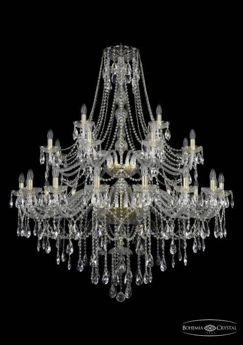 Подвесная хрустальная люстра 1415 Bohemia 1415/16+8+4/460/2d G