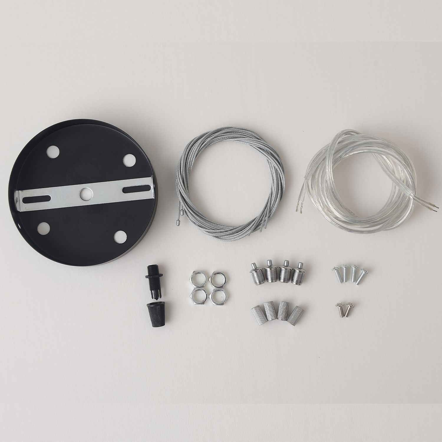 Подвесной комплект 4 троса Crystal Lux Space CLT KIT 526 BL V2 Подвесной комплект 4 троса Crystal Lux Space CLT KIT 526 BL V2