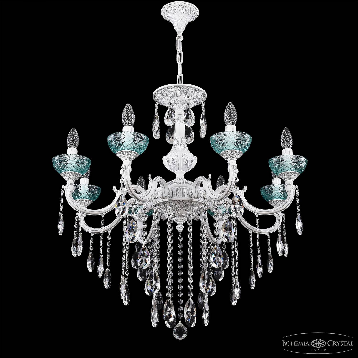 Подвесная люстра Bohemia AL7801 AL78101/8/250 B WMN P Birusa/M-1F