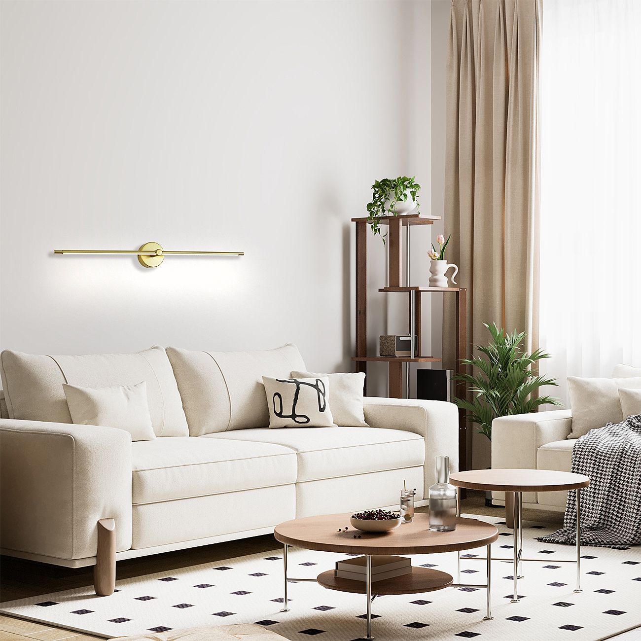 Подсветка зеркал и полок Escada Focus 10289/1LED Gold