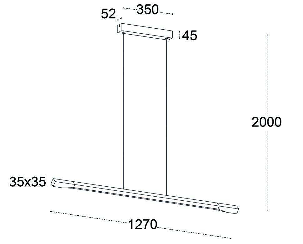 Светильник подвесной Italline IT013-6020 black/silver 3000K